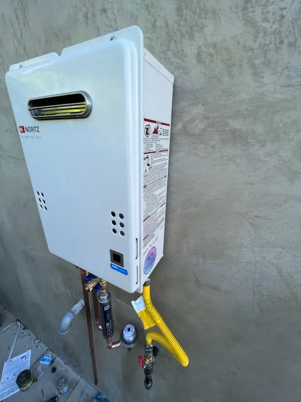 Tankless water heater installation for North Shirley homes